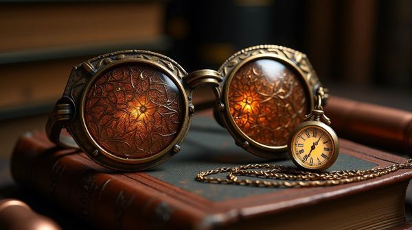 Vintage style sunglasses that define the steampunk aesthetic